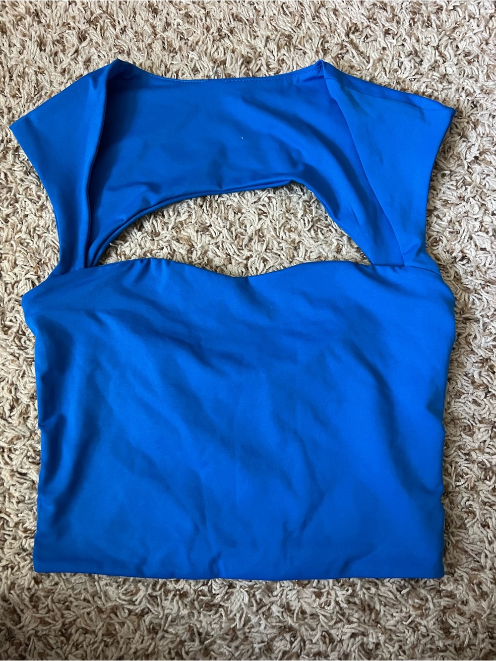 Blue Going Out Top